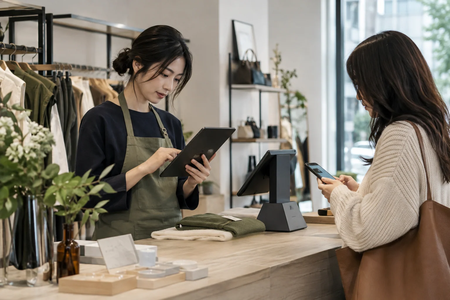 實體門市與線上商店協作情境
